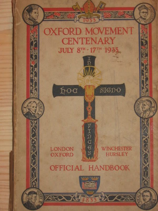 ship of fools  oxford movement centenary  1933