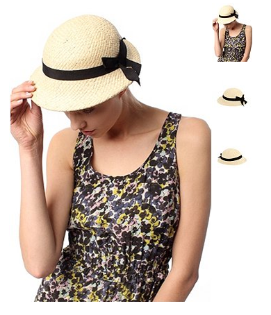 Deena & Ozzy Tiny Straw Hat