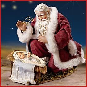 Santa & Baby Jesus