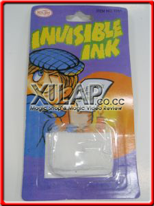 Invisible Ink