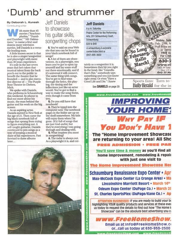Jeff Daniels Article First Page