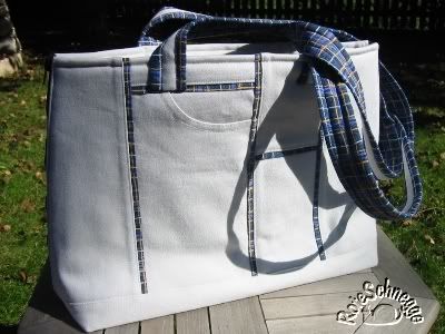 Tasche hinten
