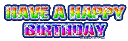 Happy Birthday MySpace Graphics