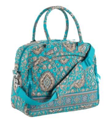 vera bradley turquoise tote