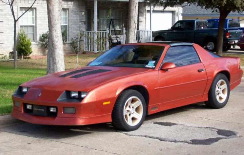 Orange Iroc