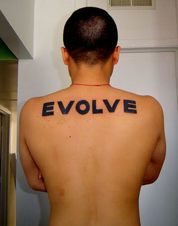 evolve tattoo
