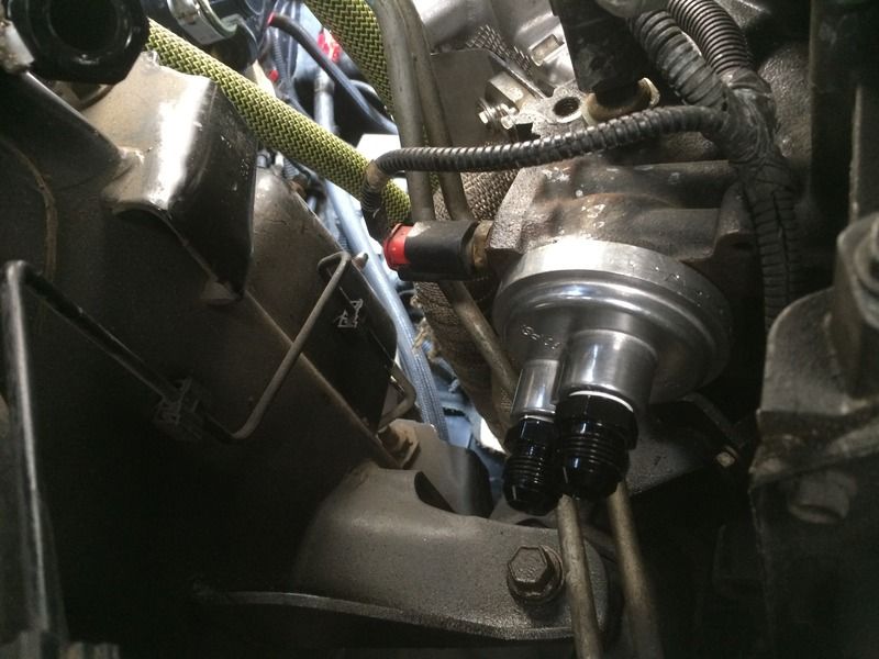 Oil filter relocation install howto DODGE RAM FORUM