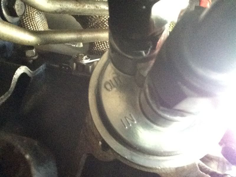 Oil filter relocation install howto DODGE RAM FORUM