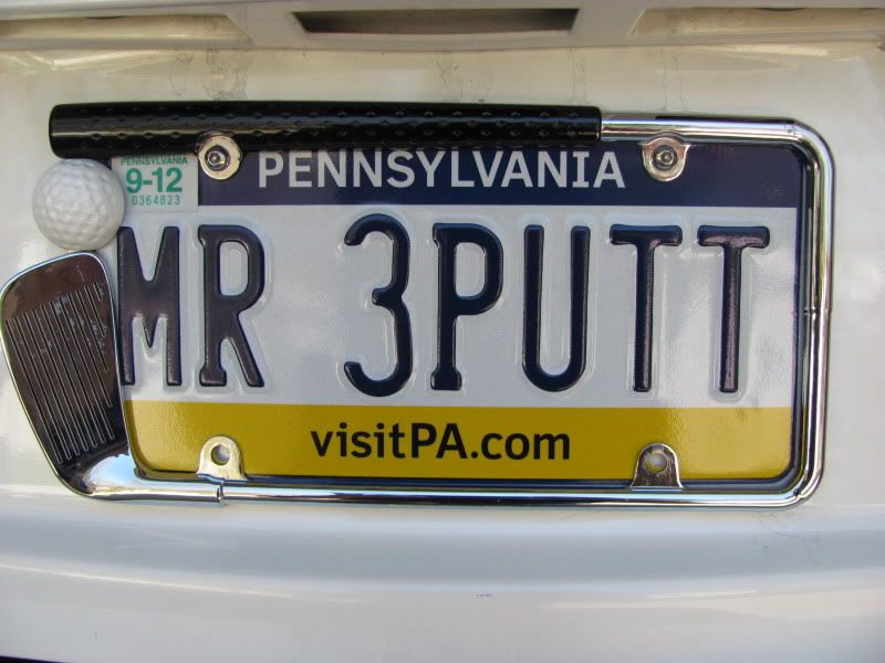 Best Golf Vanity Plate Page 3 General Golf Talk GolfWRX