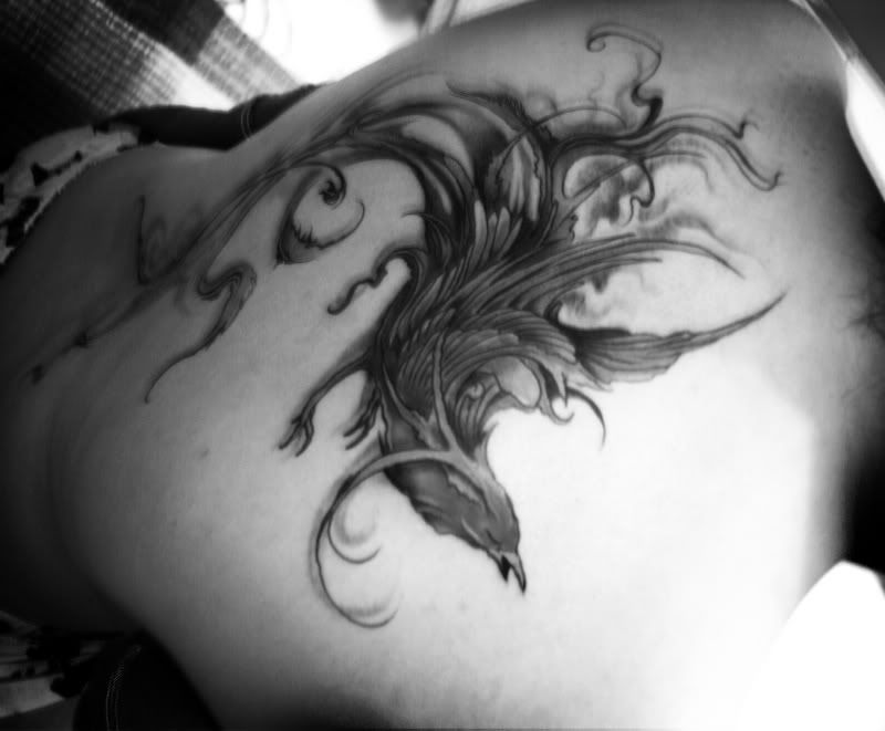 Since highschool I'm planning on making one in around my right arm phoenix