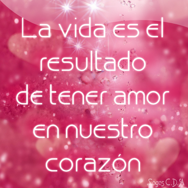 La vida es el resultado de...