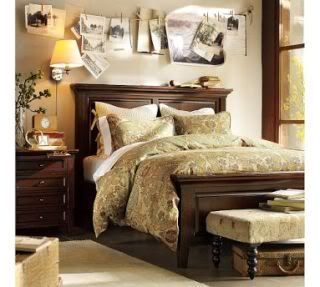 Pottery Barn's Headboard decoration