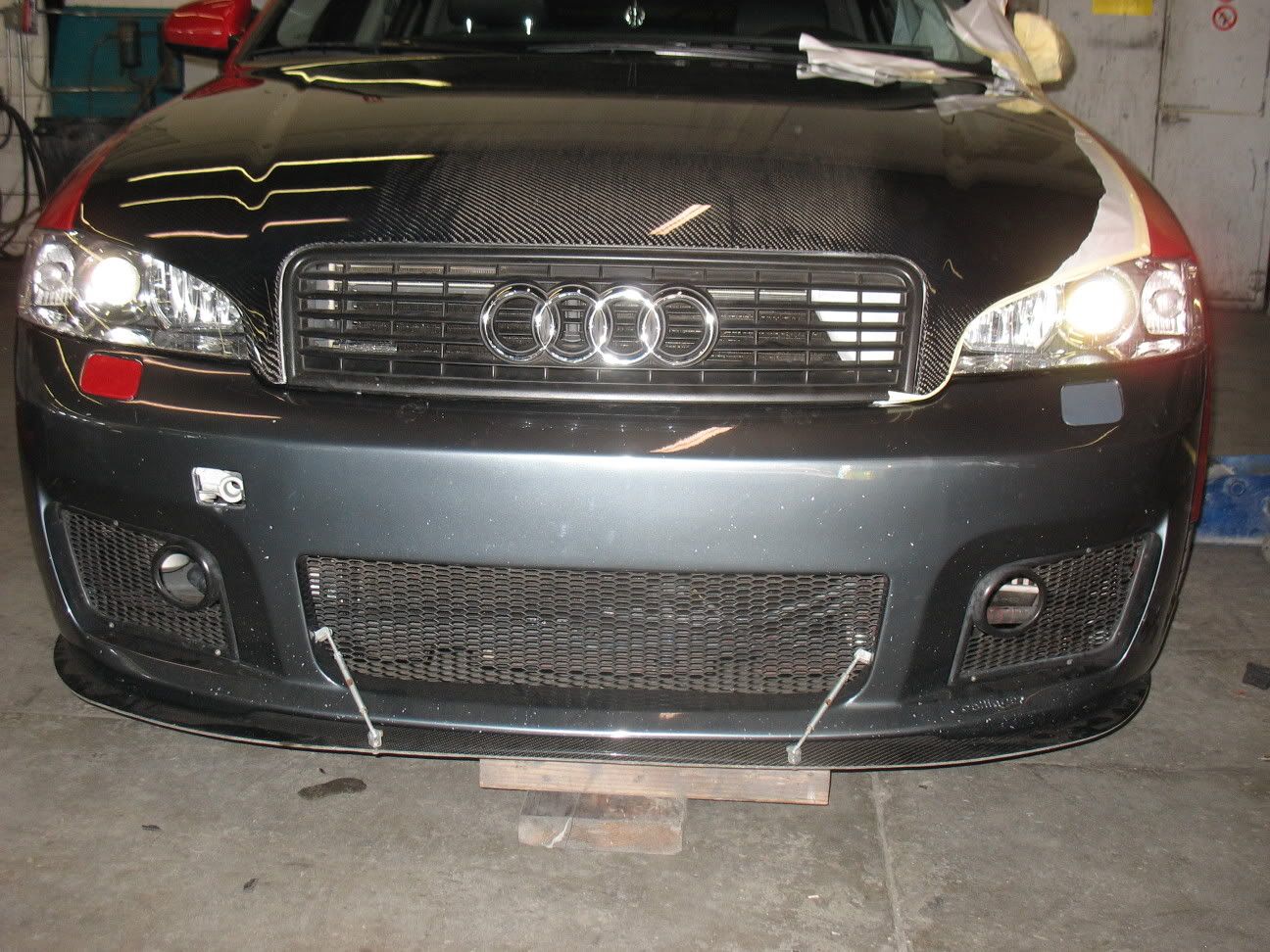 paint not sticking to used aftermarket bumper