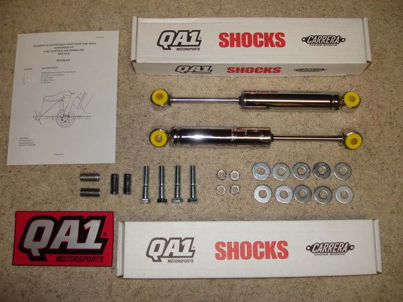 NEW 196478 MG MIDGET REAR CARRERA SHOCK CONVERSION KIT eBay