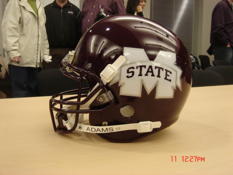 Mississippi State Football Logo. our new football helmets,