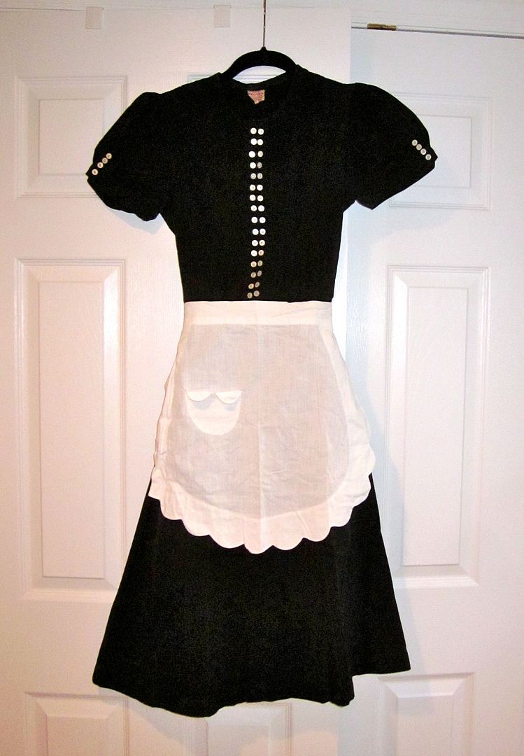 AUTHENTIC 1920's MACY'S NY WAITRESS UNIFORM w/APRONAmazing Original