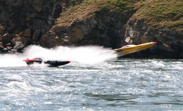 Power Boats off Sark