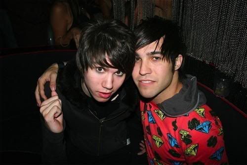 pete wentz and Ryan Ross Pictures, Images and Photos