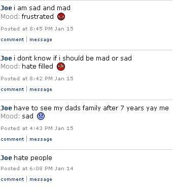 funny myspace status sayings