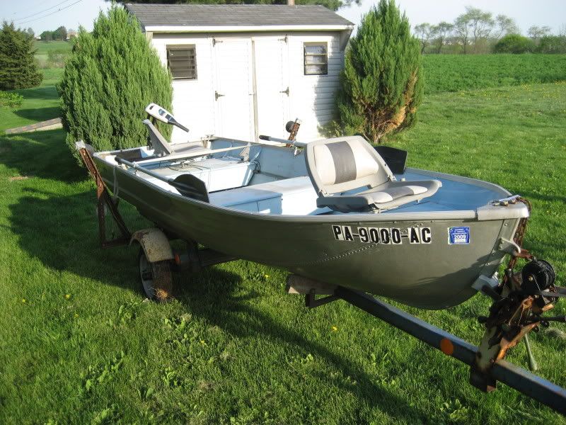 Thread: 14' Aluminum Semi-V Boat