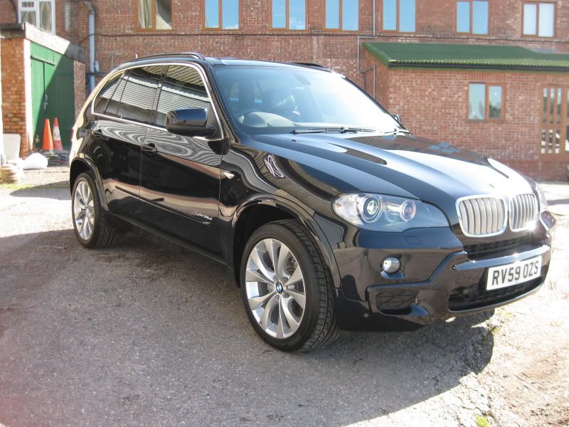 Race Valeting New car detail BMW X5 3.5d with Vintage Detailing