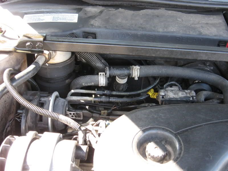 Got the "coolant temp hot" idiot light to come on today...blew coolant