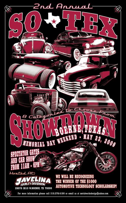 Official: So-Tex Showdown 2009, rats, rods, bobbers, vw's, classics