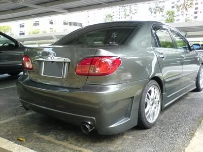 toyota altis 2006 bodykit #3