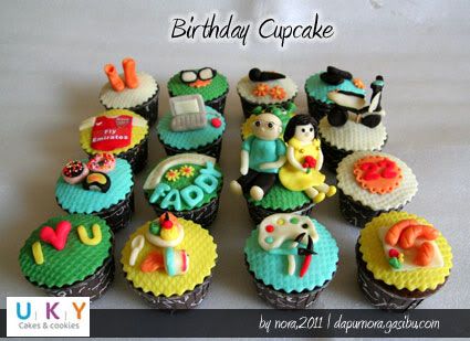 birthday cupcake bandung