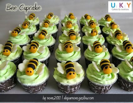 cupcake bee lebah bandung