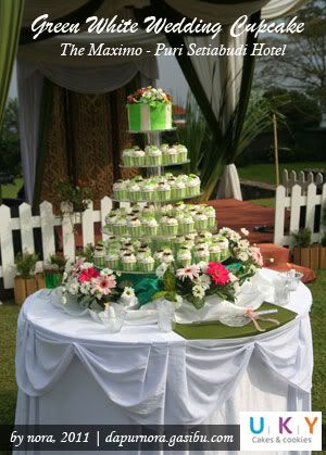 cupcake wedding bandung