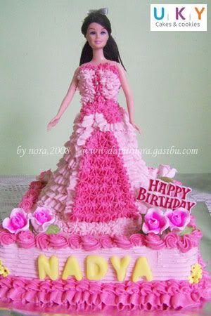  Birthday Cake on Barbie Birthday Cake Untuk Nadya Yang Suka Banget Barbie   Untuk Ulang