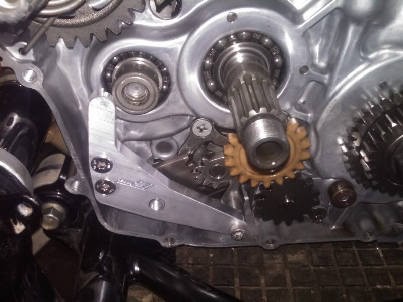 shift pin relacator install with kick start kit Suzuki LTR450 Forum