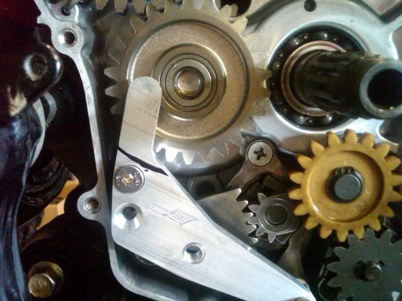 shift pin relacator install with kick start kit Suzuki LTR450 Forum