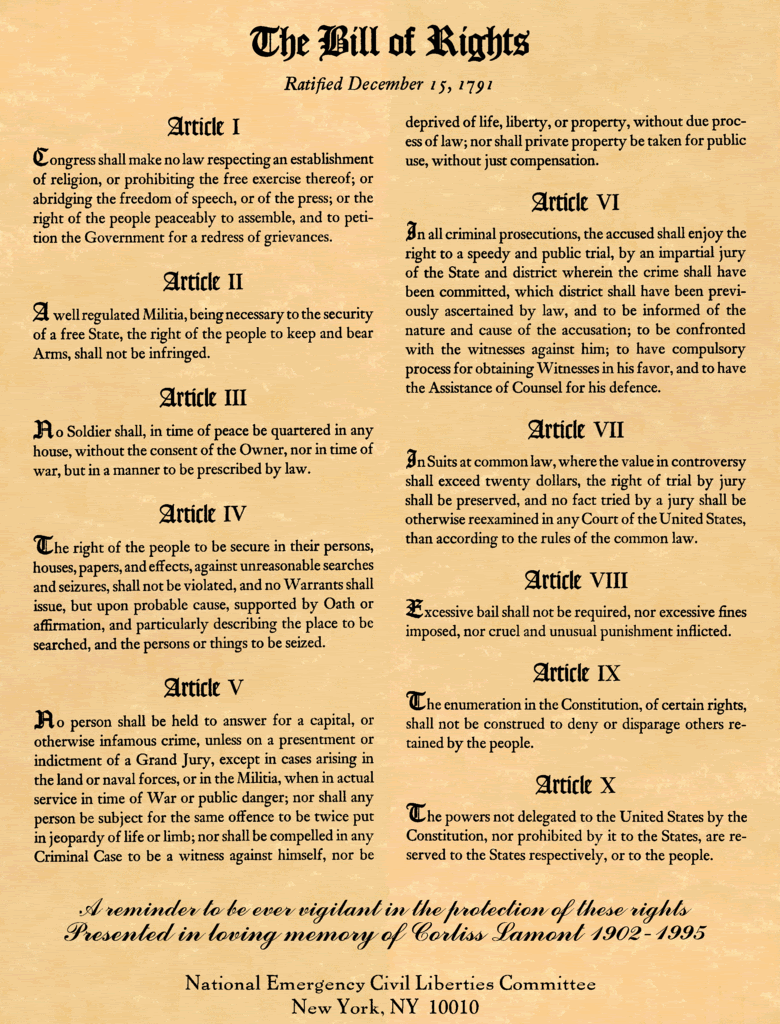 bill of rights Pictures, Images and Photos