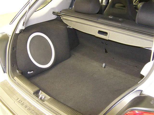 2017 subaru wrx subwoofer box