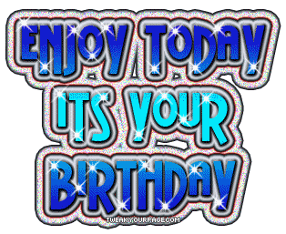 Enjoy Today Its Your Birthday 2 Graphic