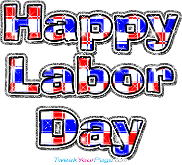 Labor Day MySpace Glitter Images