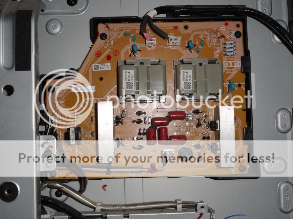 Sony KDL52W3000 issue (Bunch of pics to help) - Badcaps Forums