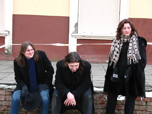 Вова, Соти, Лора - Павел, Егор, Марина