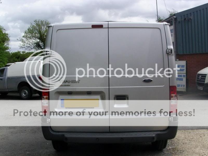 Ford transit rear bumper with parking sensors #8