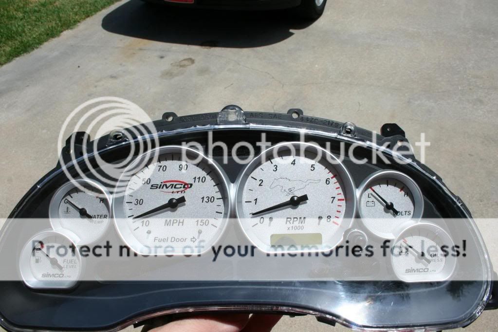 04 99 Cluster ford gauge gt mustang swap #4