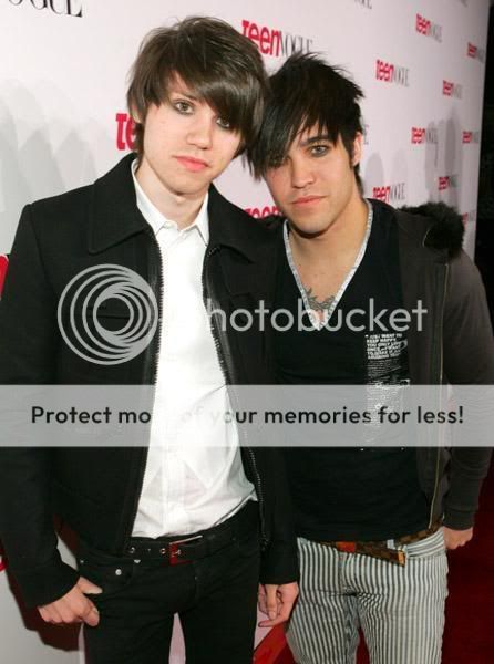 pete wentz and Ryan Ross Pictures, Images and Photos